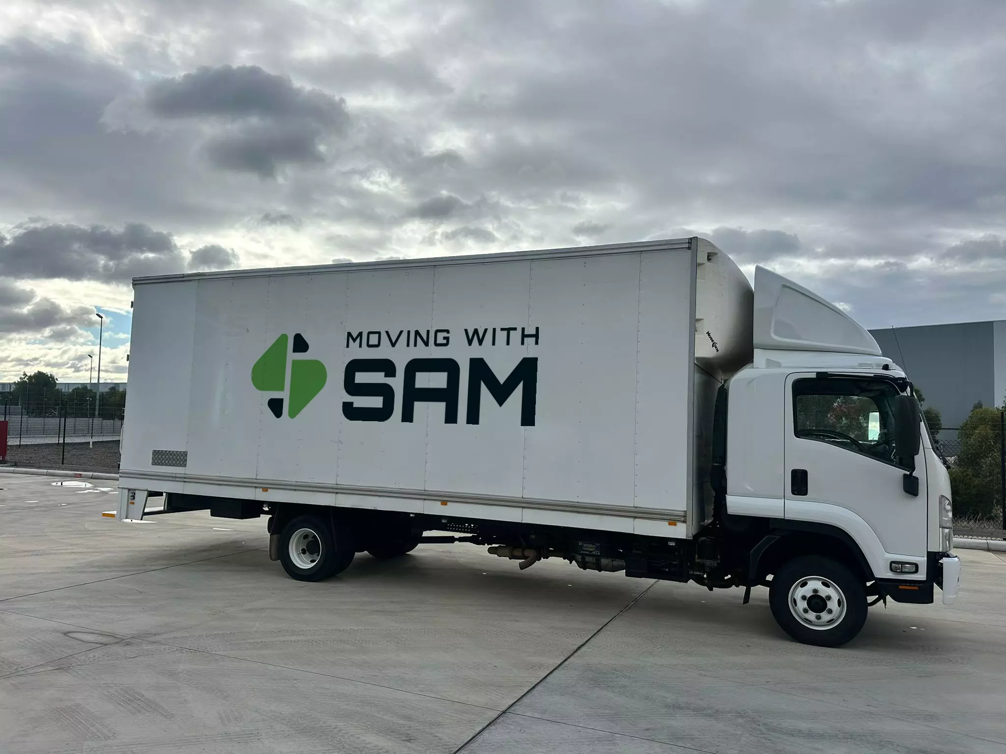 Delivery Van of Moving with Sam